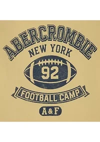 football camp graphic t-shirt