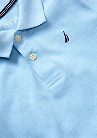 Boys 4-7 Short Sleeve Anchor Deck Polo Shirt