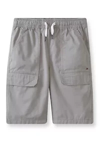 Boys 8-20 Front Pocket Pull On Cargo Shorts