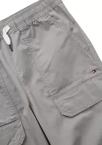 Boys 8-20 Front Pocket Pull On Cargo Shorts