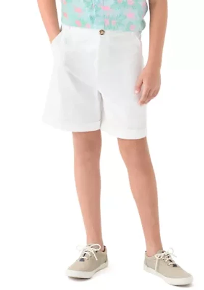 Boys 8-20 Linen Shorts