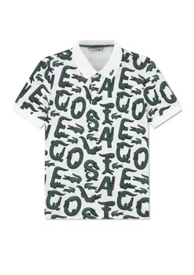 Boys 8-20 Mini Pique Icon Polo Shirt