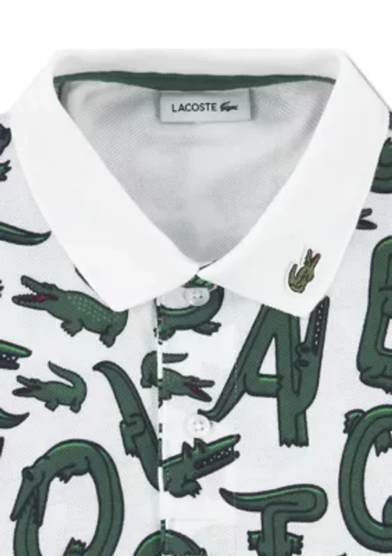 Boys 8-20 Mini Pique Icon Polo Shirt