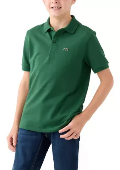 Boys 8-20 Short Sleeve Polo Shirt