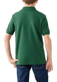 Boys 8-20 Short Sleeve Polo Shirt
