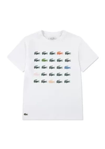 Boys 8-20 Croc Grid T-Shirt