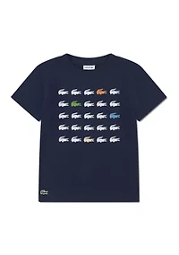 Boys 8-20 Croc Grid T-Shirt