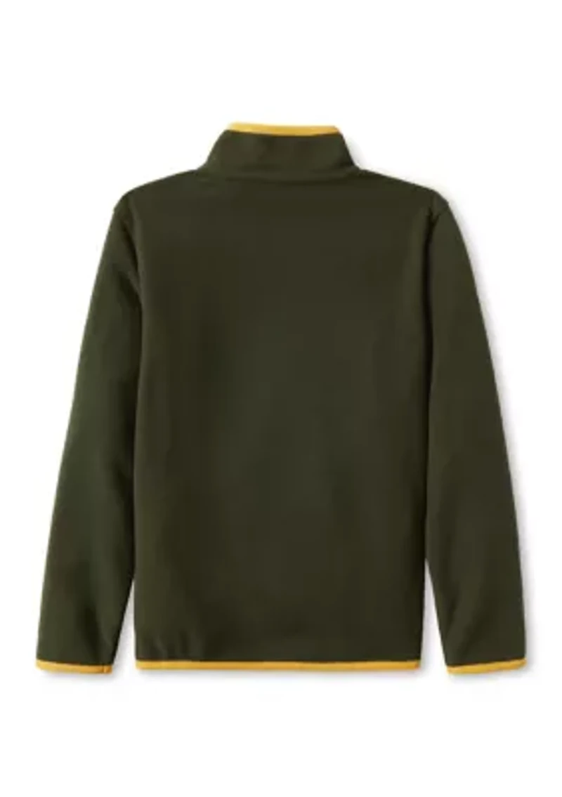 Boys 4-7 Everyday Fleece Snap Neck Pullover