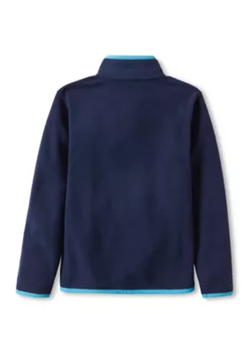 Boys - Everyday Fleece Snap Neck Pullover