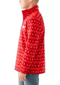 Boys 8-20 Everyday Fleece Snap Neck Pullover