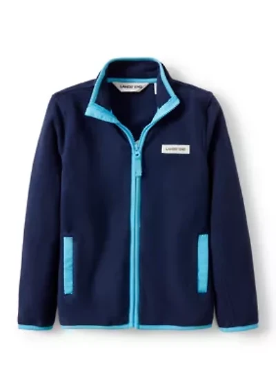 Boys 4-7 Everyday Fleece Full Zip Mock Collar