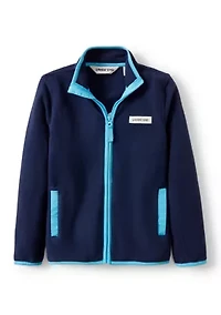 Boys 4-7 Everyday Fleece Full Zip Mock Collar