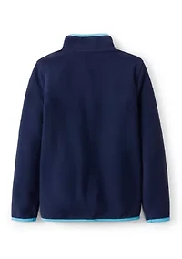 Boys 4-7 Everyday Fleece Full Zip Mock Collar