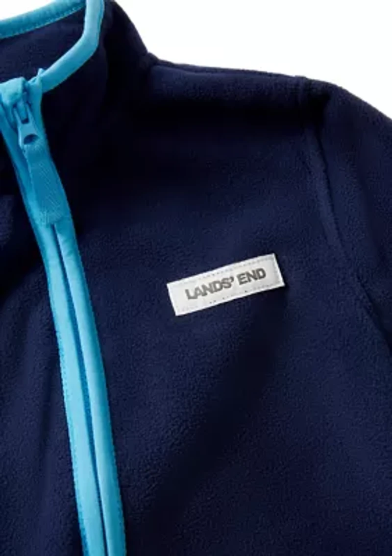 Boys 4-7 Everyday Fleece Full Zip Mock Collar