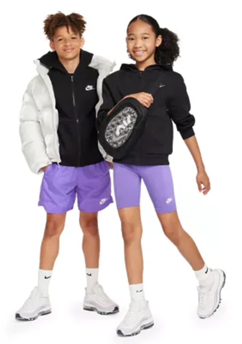 Unisex Big Kid Sportswear Club Fleece Full-Zip Hoodie
