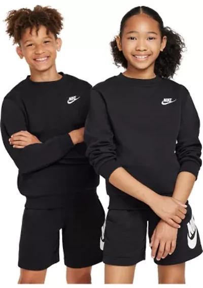 Unisex Big Kid Sportswear Club Fleece Sweatshirt
