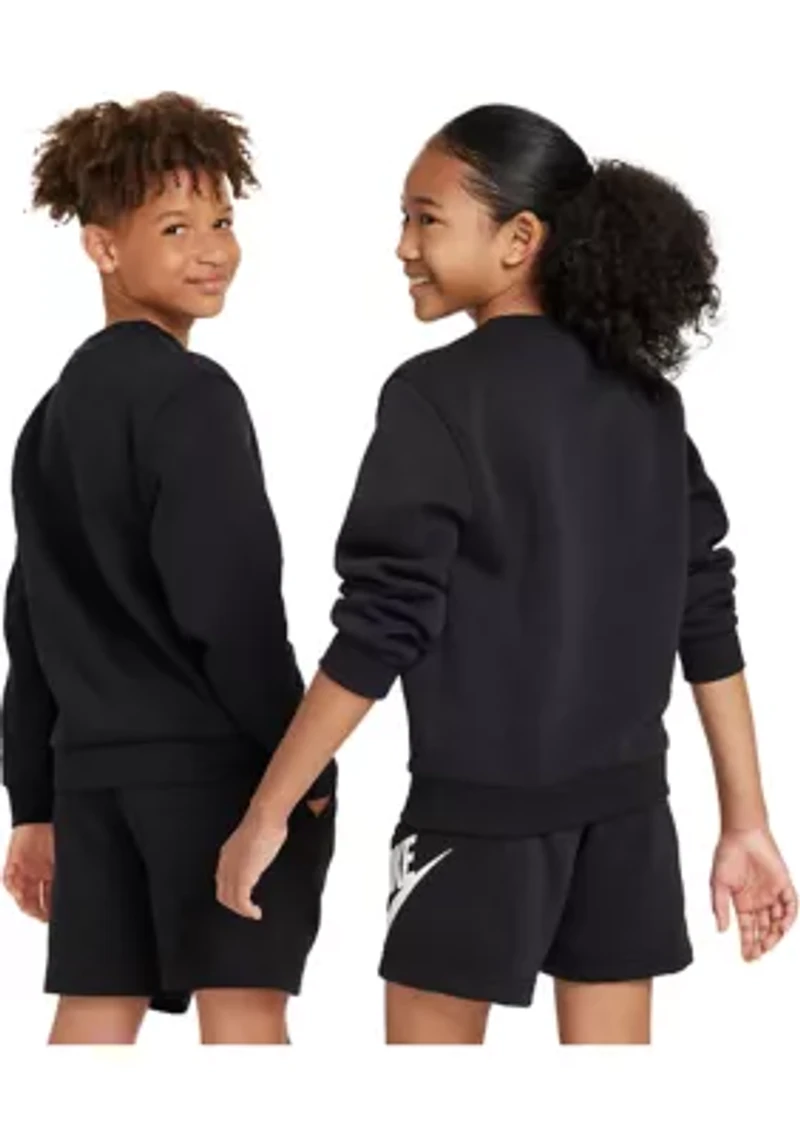 Unisex Big Kid Sportswear Club Fleece Sweatshirt