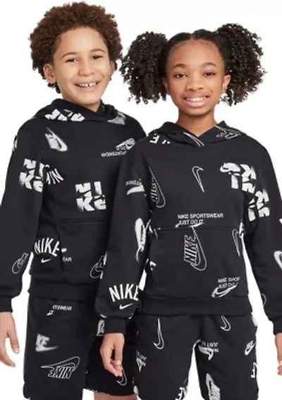 Unisex Big Kids' French Terry Hoodie