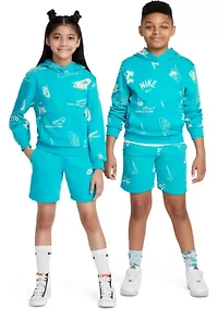 Unisex Big Kids' French Terry Hoodie