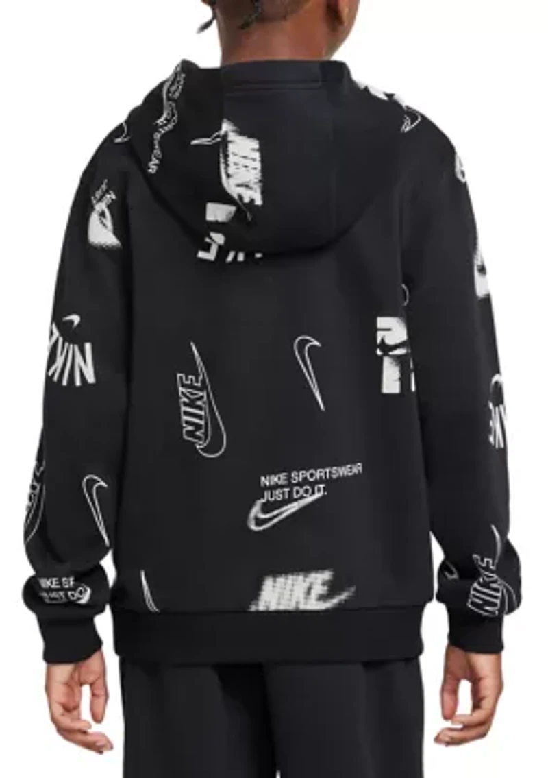 Unisex Big Kids' French Terry Hoodie