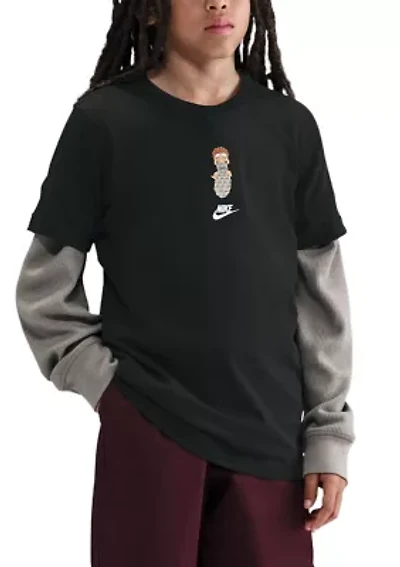 Boys 8-20 Club Fam Waffle Graphic T-Shirt