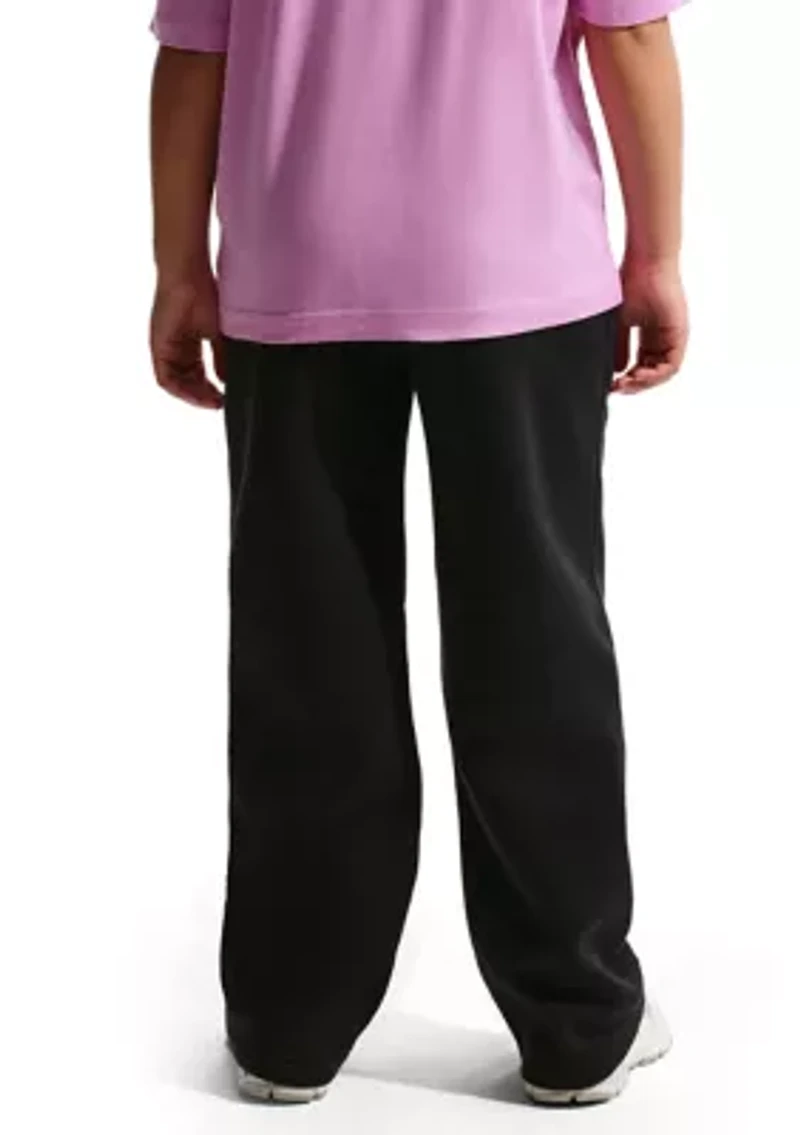 Big Kids Loose Open-Hem Pants