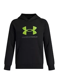Boys Rival Fleece Big Logo Print Fill