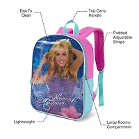 Hannah Montana 15" Girls Backpack With Padded Straps & Zip Compartment - Ideal Toddler Bookbag For School & Travel