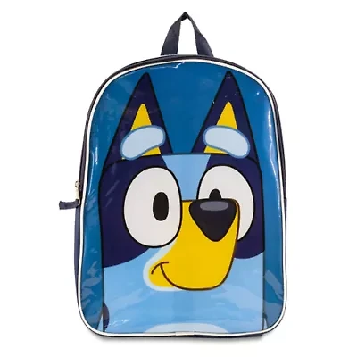 Bluey 15" Boys Backpack With Padded Straps & Zip Compartment - Ideal Toddler Bookbag For School & Travel