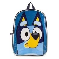 Bluey 15" Boys Backpack With Padded Straps & Zip Compartment - Ideal Toddler Bookbag For School & Travel