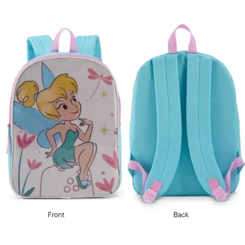 Tinkerbelle 15" Girls Backpack With Padded Straps & Zip Compartment - Ideal Toddler Bookbag For School & Travel