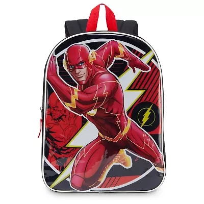 Flash 15" Boys Backpack With Padded Straps & Zip Compartment - Ideal Toddler Bookbag For School & Travel