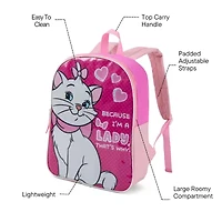 Aristocrats 15" Girls Backpack With Padded Straps & Zip Compartment - Ideal Toddler Bookbag For School & Travel