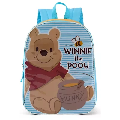 Winnie The Pooh 15" Girls Backpack With Padded Straps & Zip Compartment - Ideal Toddler Bookbag For School & Travel