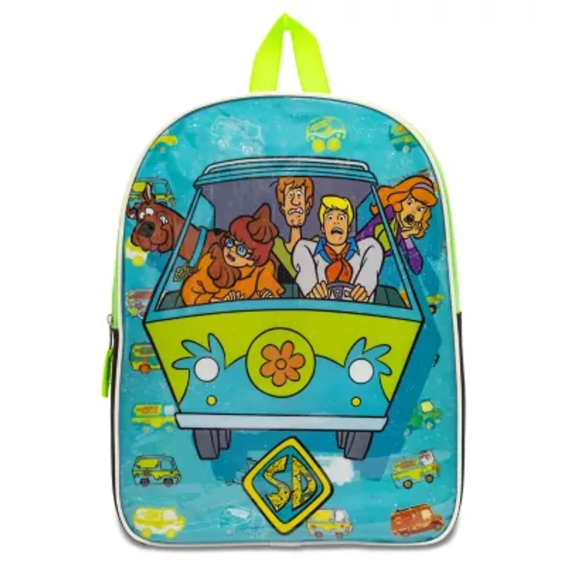 Scooby-Doo 15" Boys Backpack With Padded Straps & Zip Compartment - Ideal Toddler Bookbag For School & Travel