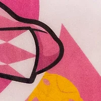 Power Rangers 15" Girls Backpack With Padded Straps & Zip Compartment - Ideal Toddler Bookbag For School & Travel