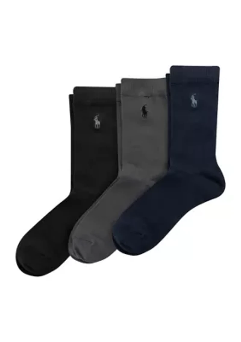 3-Pack of Crew Socks