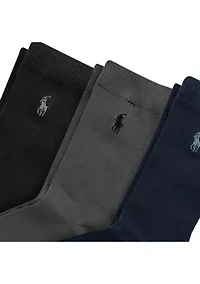3-Pack of Crew Socks 