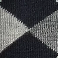 Boys Argyle Ribbed Socks - 3 Pack