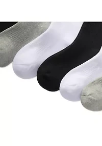 Boys Crew Socks - 6 Pack