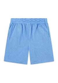 Boys 8-20 Logo Mesh Shorts