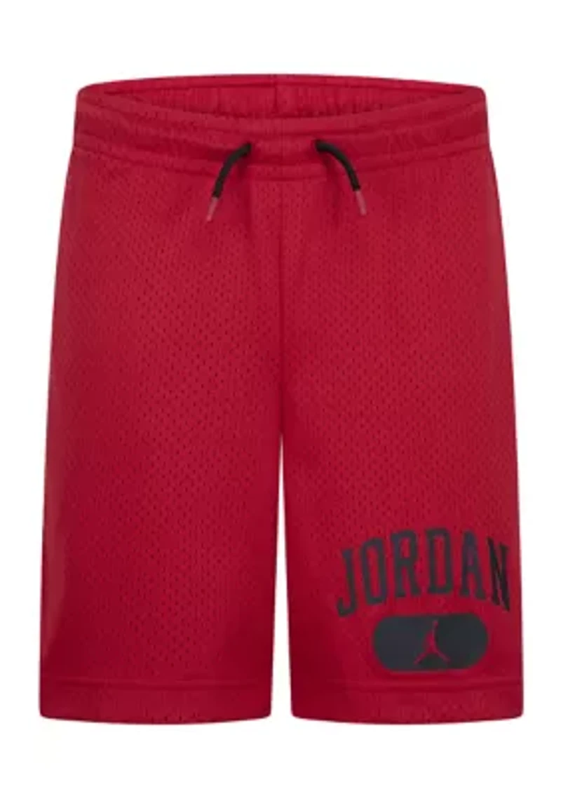 Boys 8-20 Logo Mesh Shorts