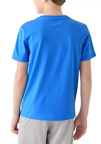 Boys 8-20 Jumpman Embroidered Short Sleeve T-Shirt