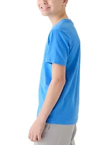 Boys 8-20 Jumpman Embroidered Short Sleeve T-Shirt