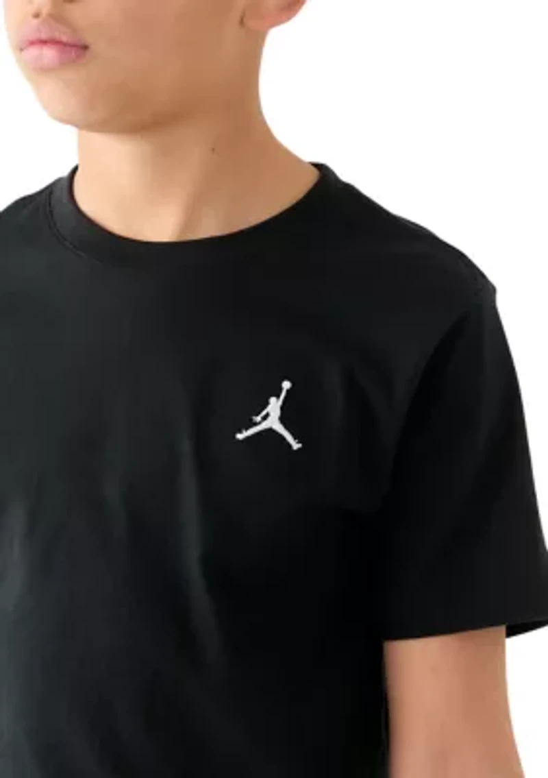 Boys 8-20 Jumpman Embroidered Short Sleeve T-Shirt