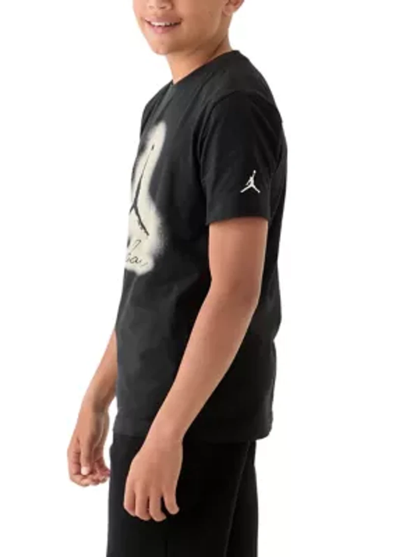 Boys 8-20 Cotton Discharge Watershed Graphic T-Shirt