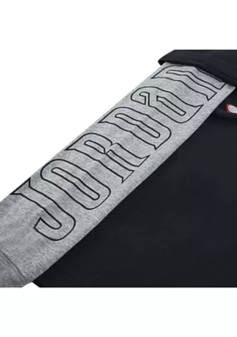 Boys 8-20 Long Sleeve Gametime 2Fer Graphic Hooded T-Shirt
