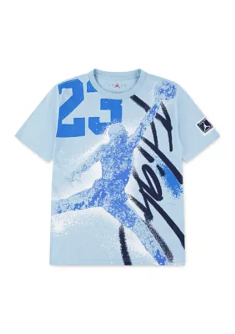 Boys 8-20 Stencil Splatter Graphic T-Shirt