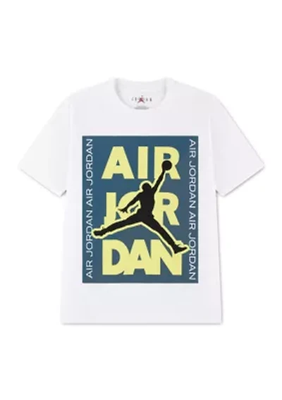 Boys 8-20 Block Graphic Short Sleeve T-Shirt