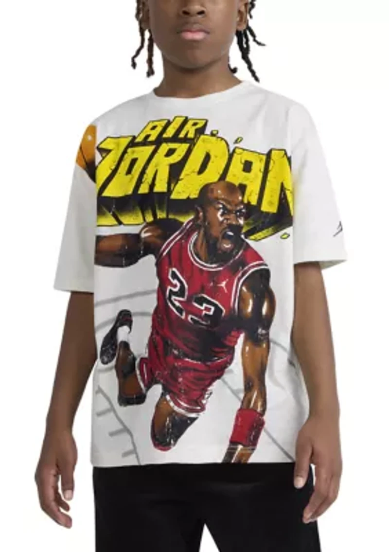 Boys 8-20 Air MJ Graphic Short Sleeve T-Shirt